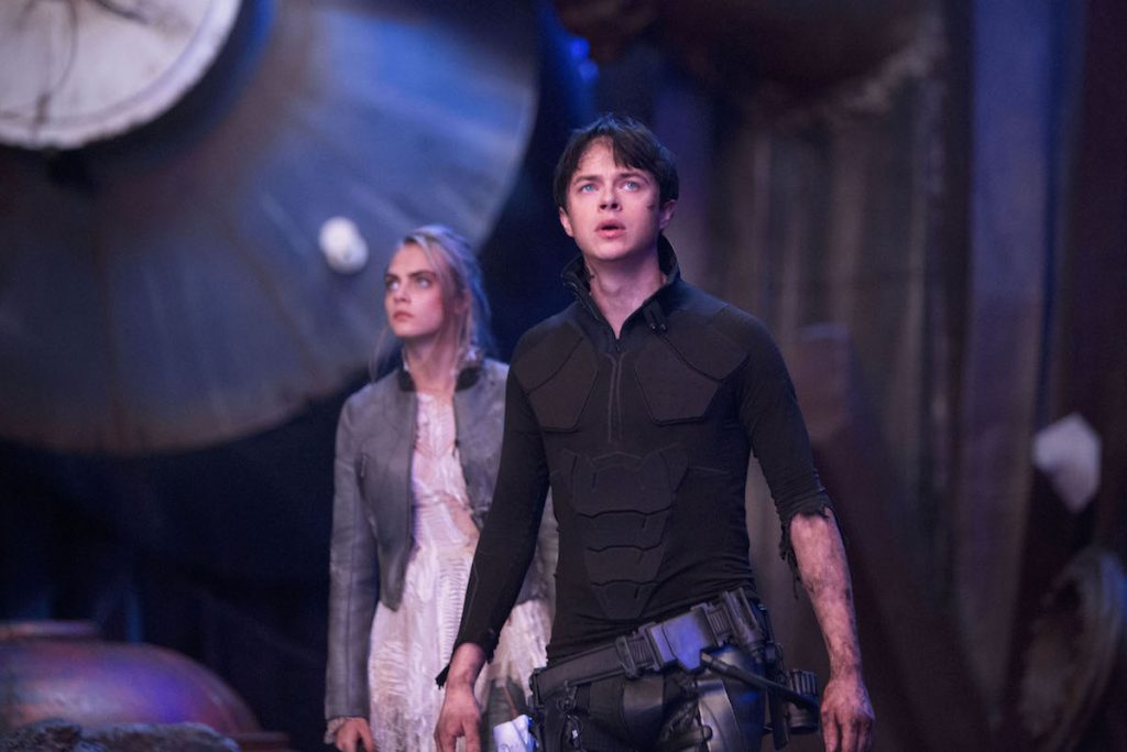 Cara Delevignge and Dane DeHaan star in Luc Besson's VALERIAN AND THE CITY OF A THOUSAND PLANETS.

Credit:  Lou Faulon
Copyright:  © 2016 VALERIAN SAS Ð TF1 FILMS PRODUCTION.